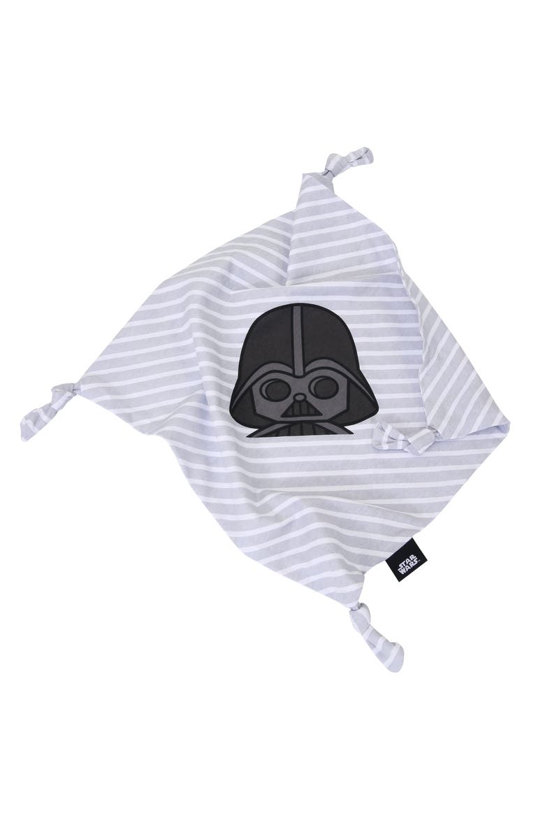Star Wars Darth Vader Gray Cotton Jersey Security Blanket/Lovey, Alternate, color, Gray