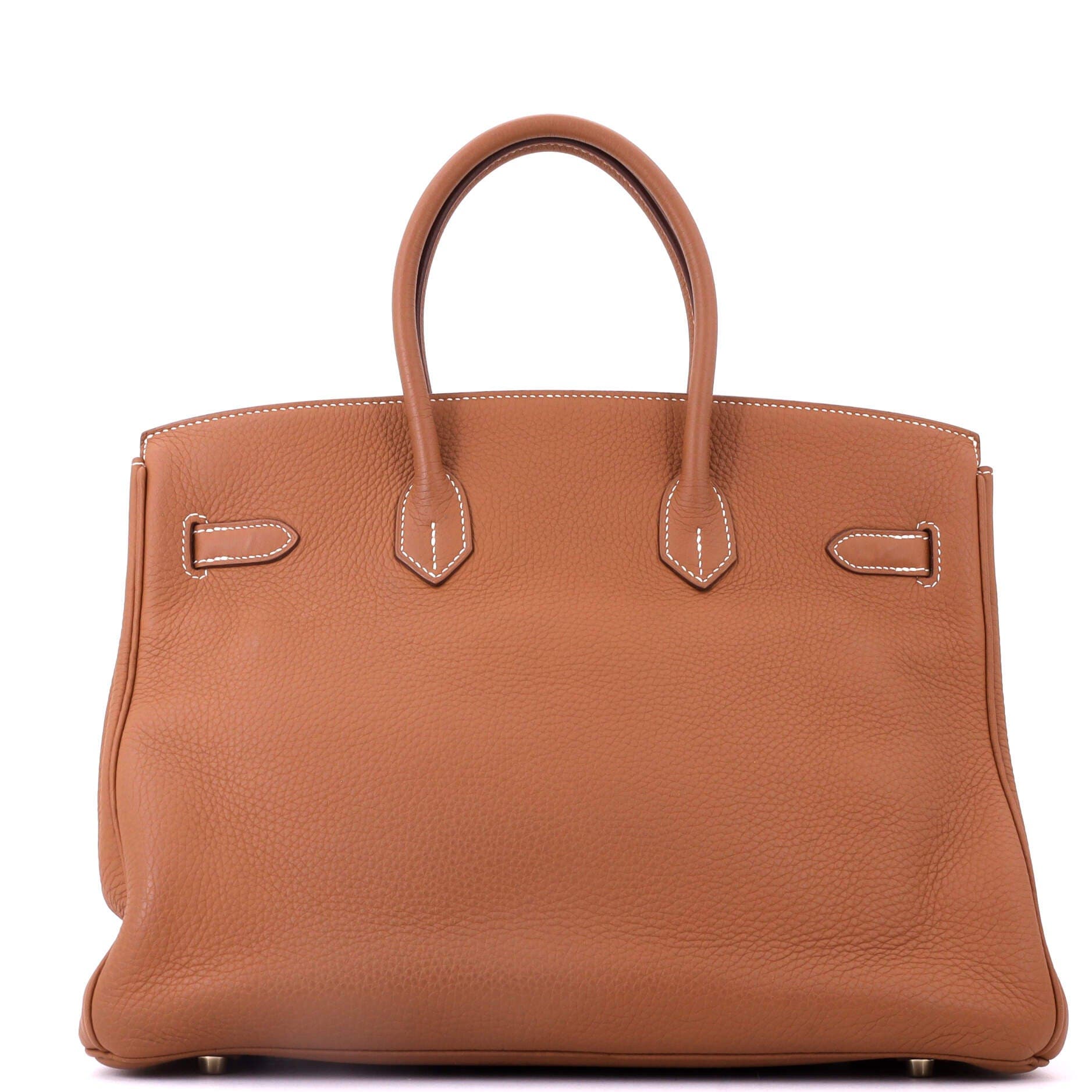 Birkin Handbag Brown Togo with Gold Hardware 35, Alternate, color, Metallic Gold