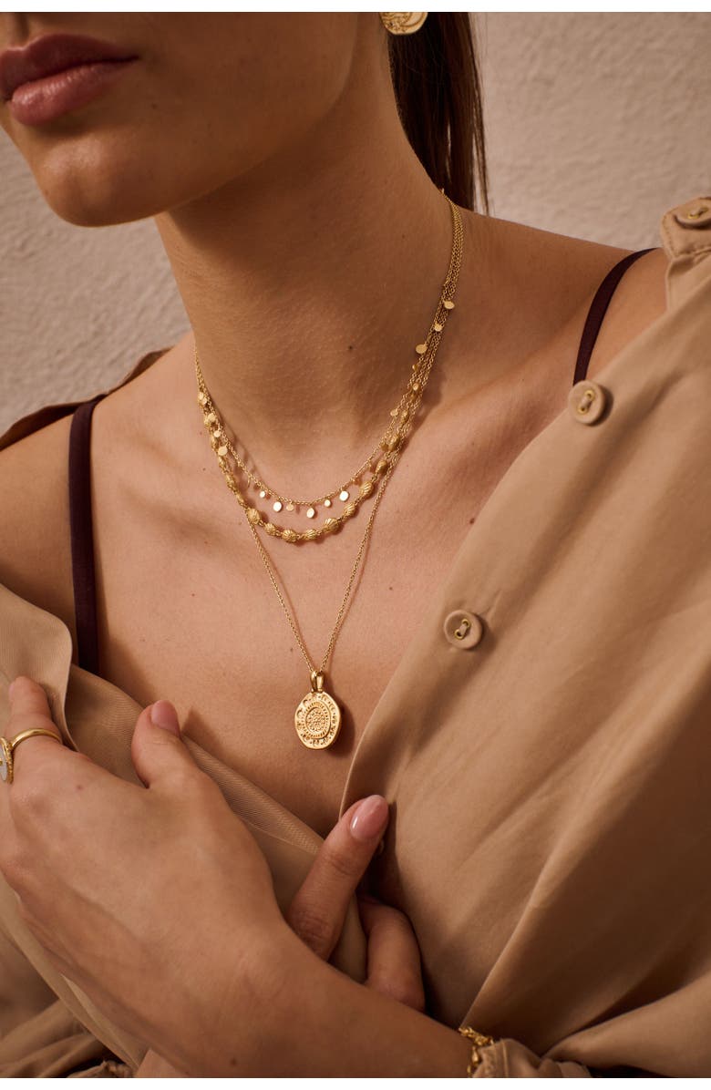 Murkani Kindred Necklace, Alternate, color, Yellow Gold