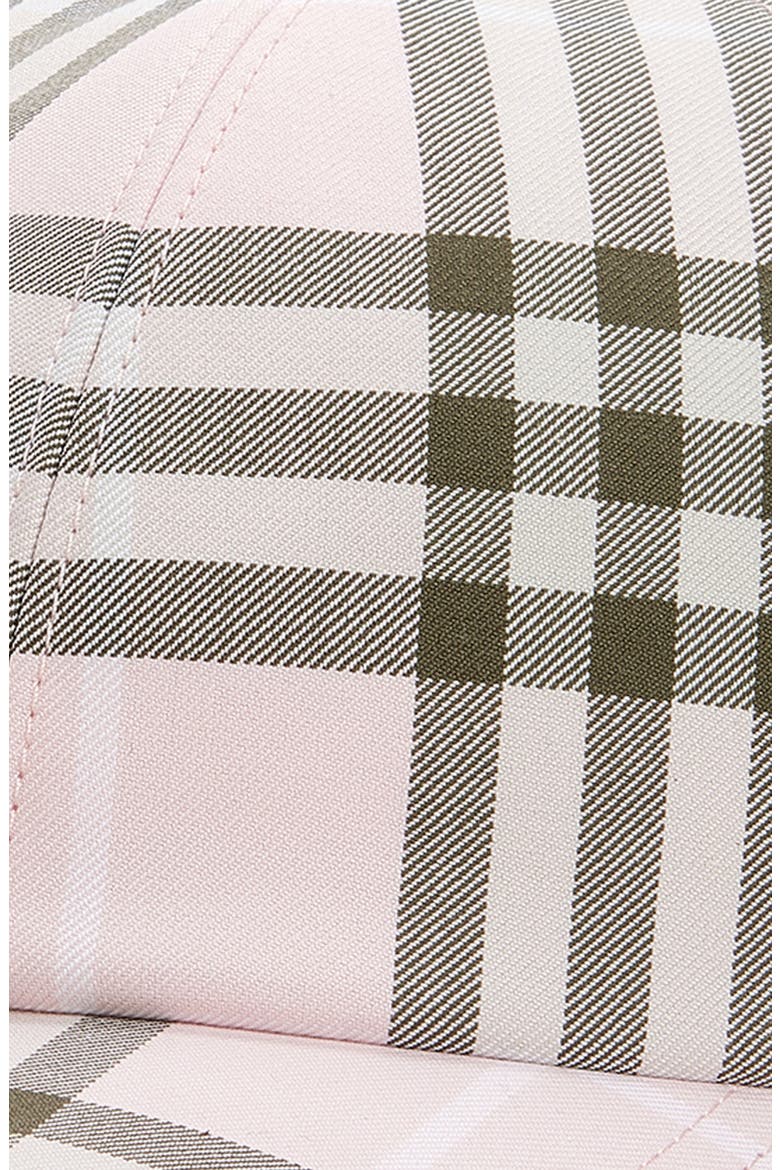 Classic Check Baseball Cap, Alternate, color, MALLOW PINK IP CHECK