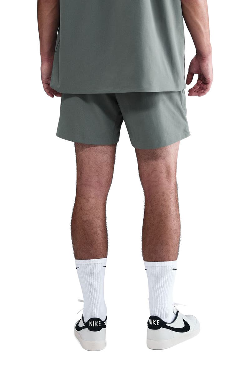 24.7 PerfectStretch Dri-FIT Flat Front Shorts, Alternate, color, SMOKE GREY/ BLACK/ NANO GREY