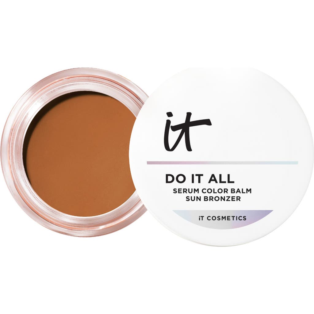 IT Cosmetics Do It All Serum Color Balm Sun Cream Blush & Bronzer in Sun Bronze 200