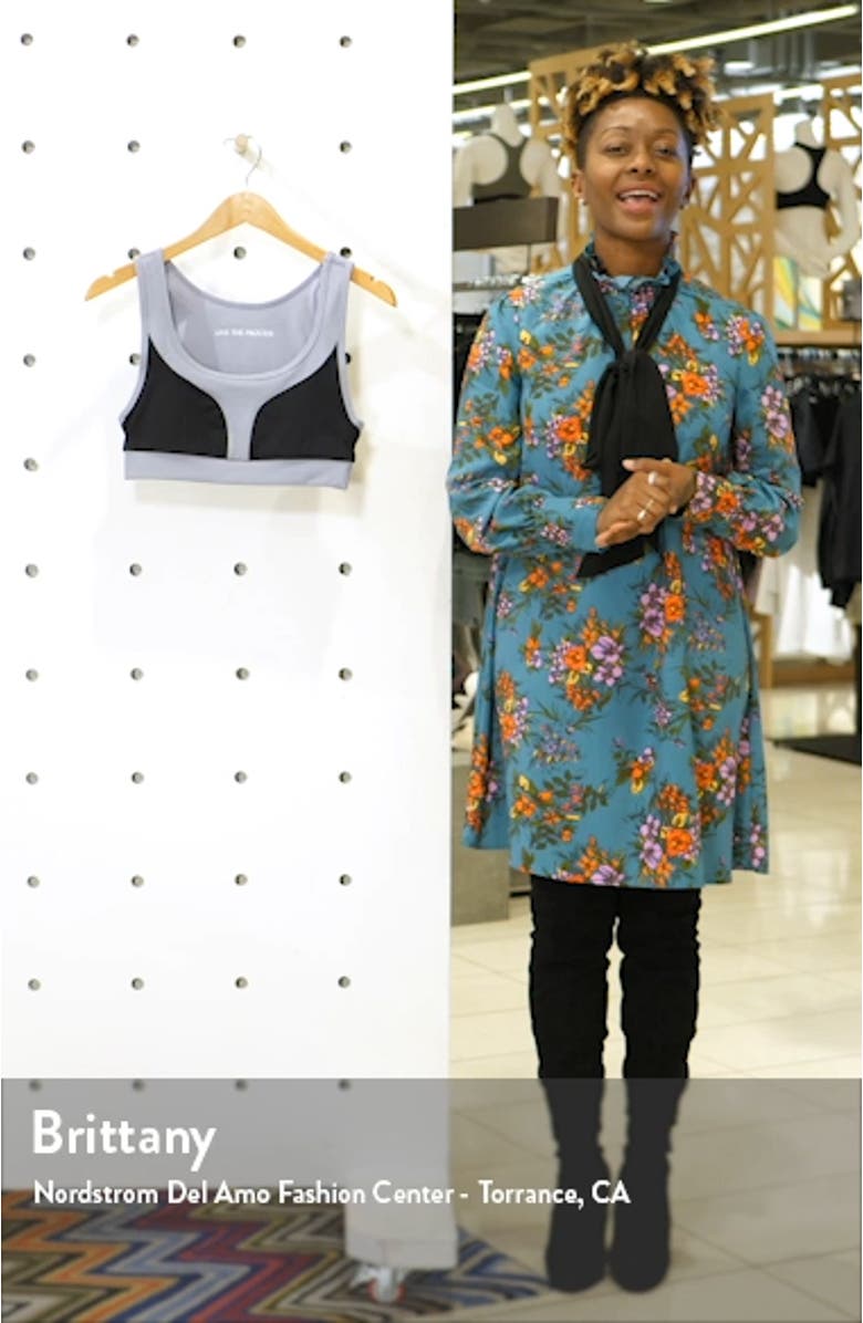 Geometric Sports Bra, sales video thumbnail