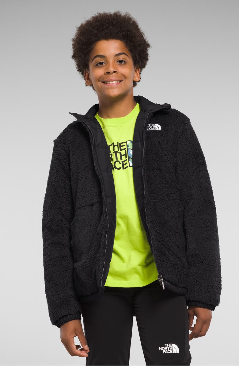 The North Face Kids' Mount Chimbo Water Repellent Reversible Hooded Jacket, Alternate, color, 