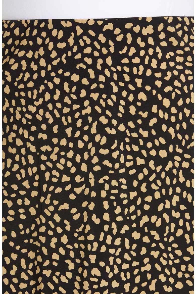 Midi Skirt, Alternate, color, BLACK MODERN SPOTS