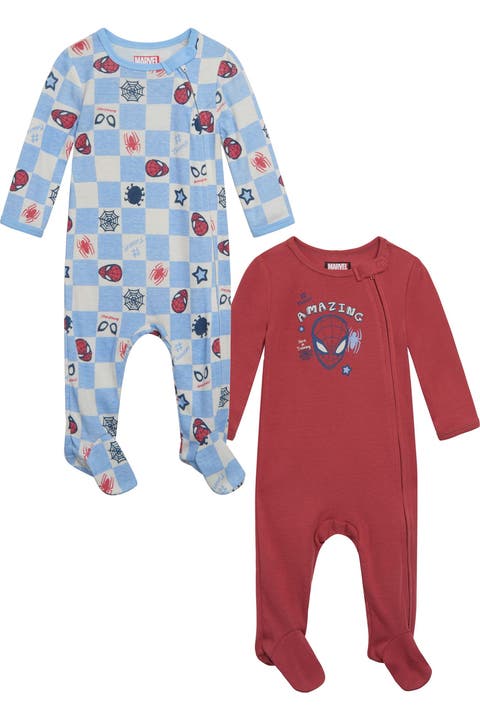 Spider-man 2-pack Footed Sleep N' Play (baby)