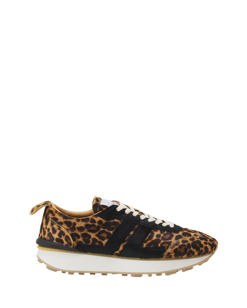 Leopard Print Bumpr Sneakers In Pony