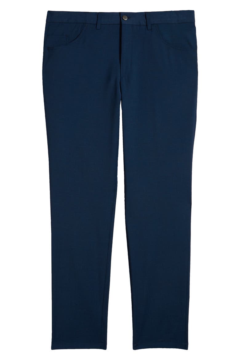 Sage Wool Blend Pants, Main, color, BLUE