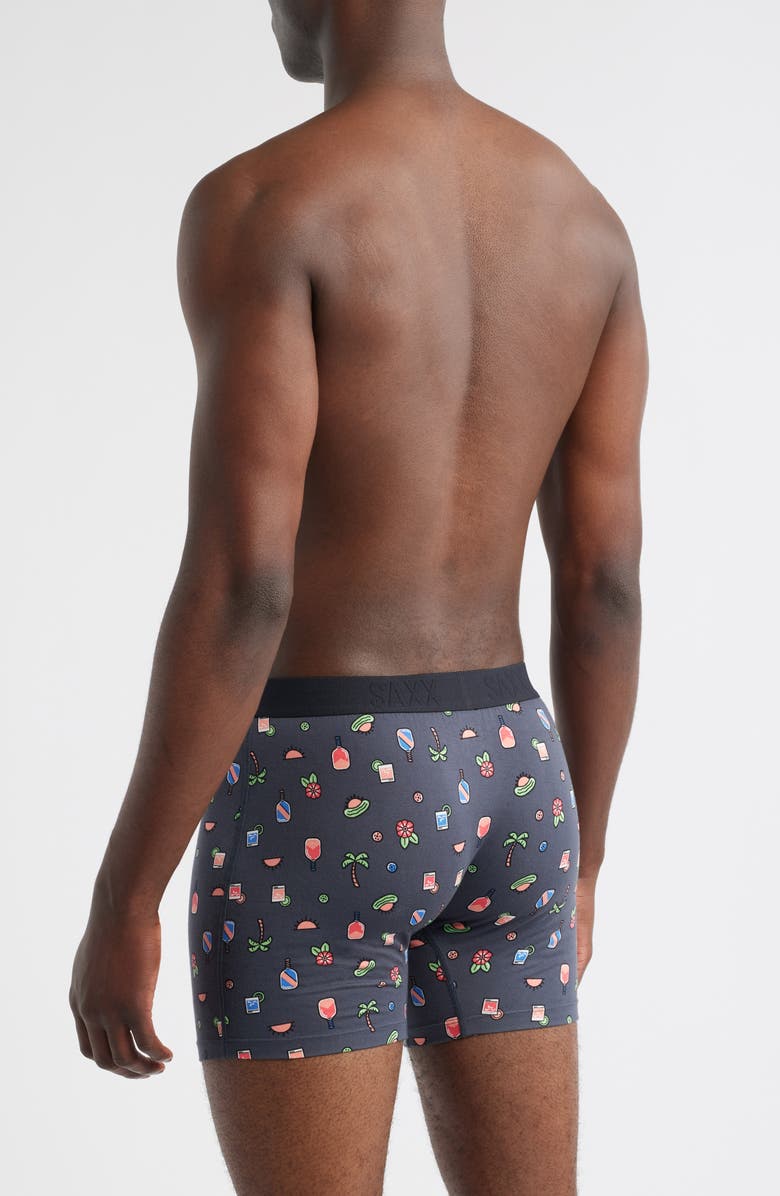 SAXX Assorted 2-Pack Ultra Super Soft Boxer Briefs, Alternate, color, Pickleball Paradise/ Black