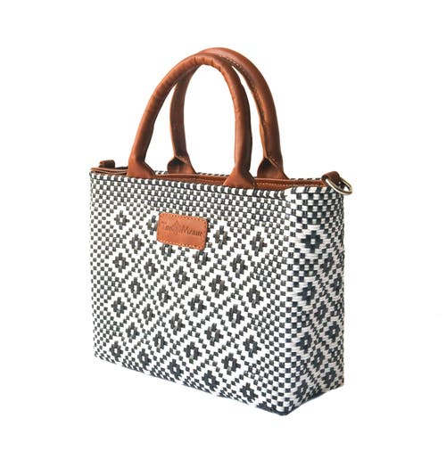 Tin Marin Panda Small Woven Crossbody Bag In Multi