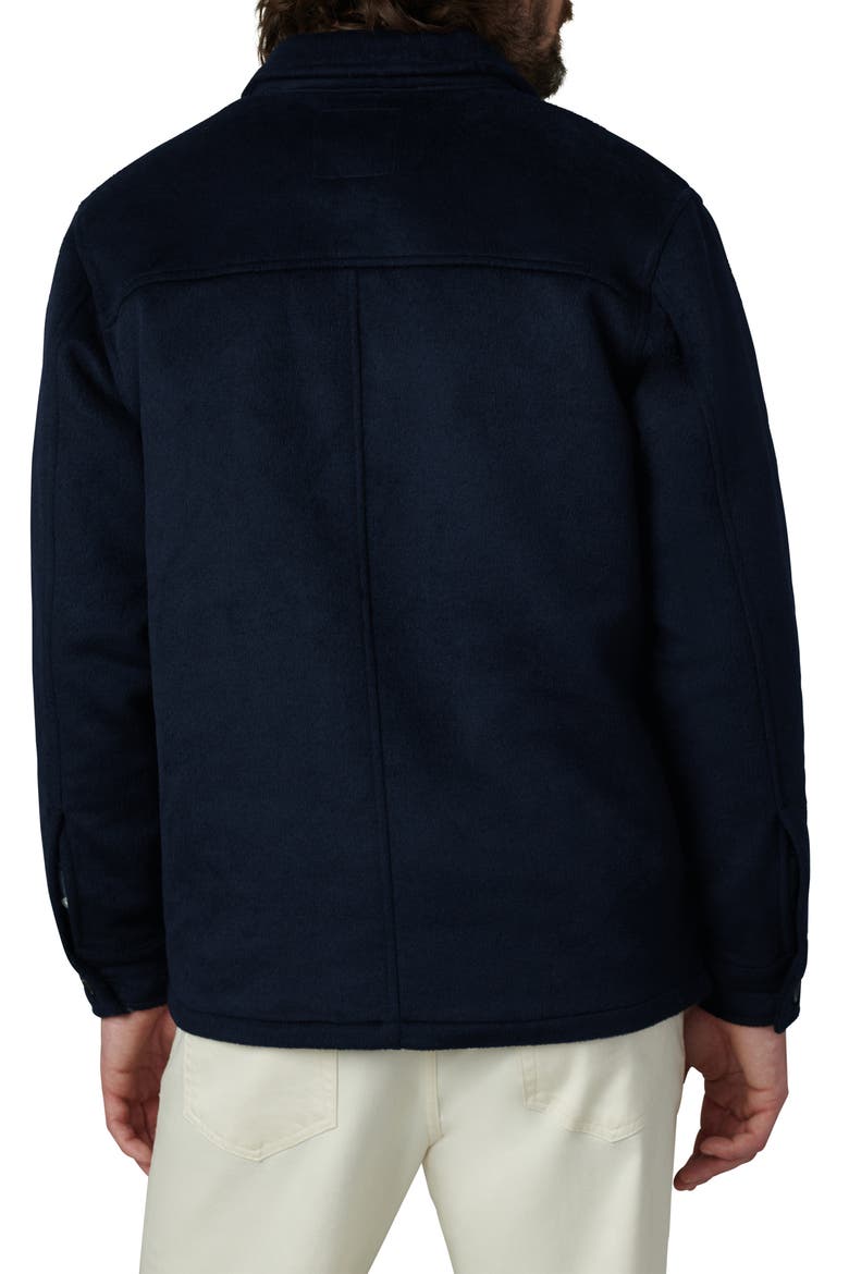 Leon Regular Fit Overshirt, Alternate, color, TRUE NAVY
