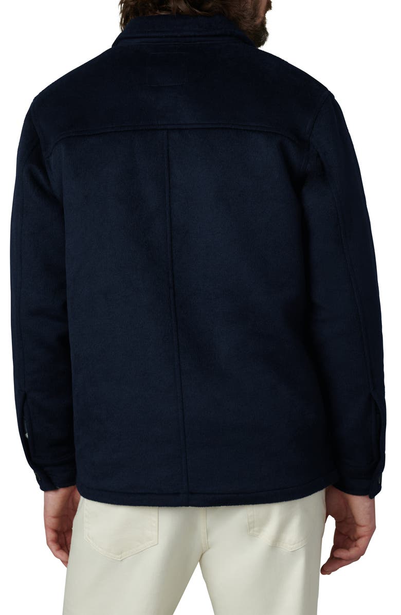 Joe's Leon Regular Fit Overshirt, Alternate, color, True Navy