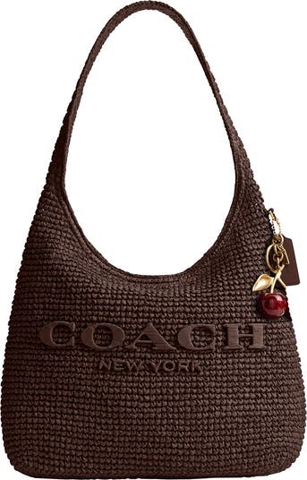 COACH Brooklyn 34 Refined Weave Shoulder Bag | Nordstrom