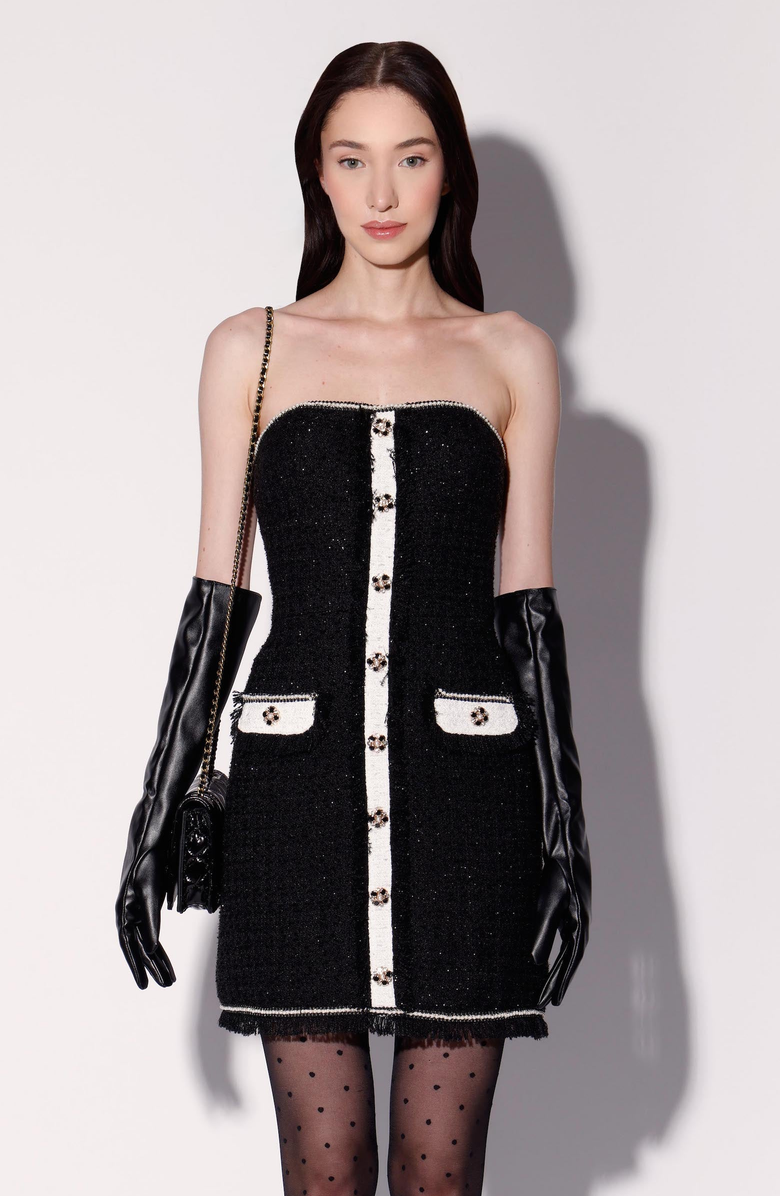 Walter Baker Britney Dress, Main, color, Heiress Tweed