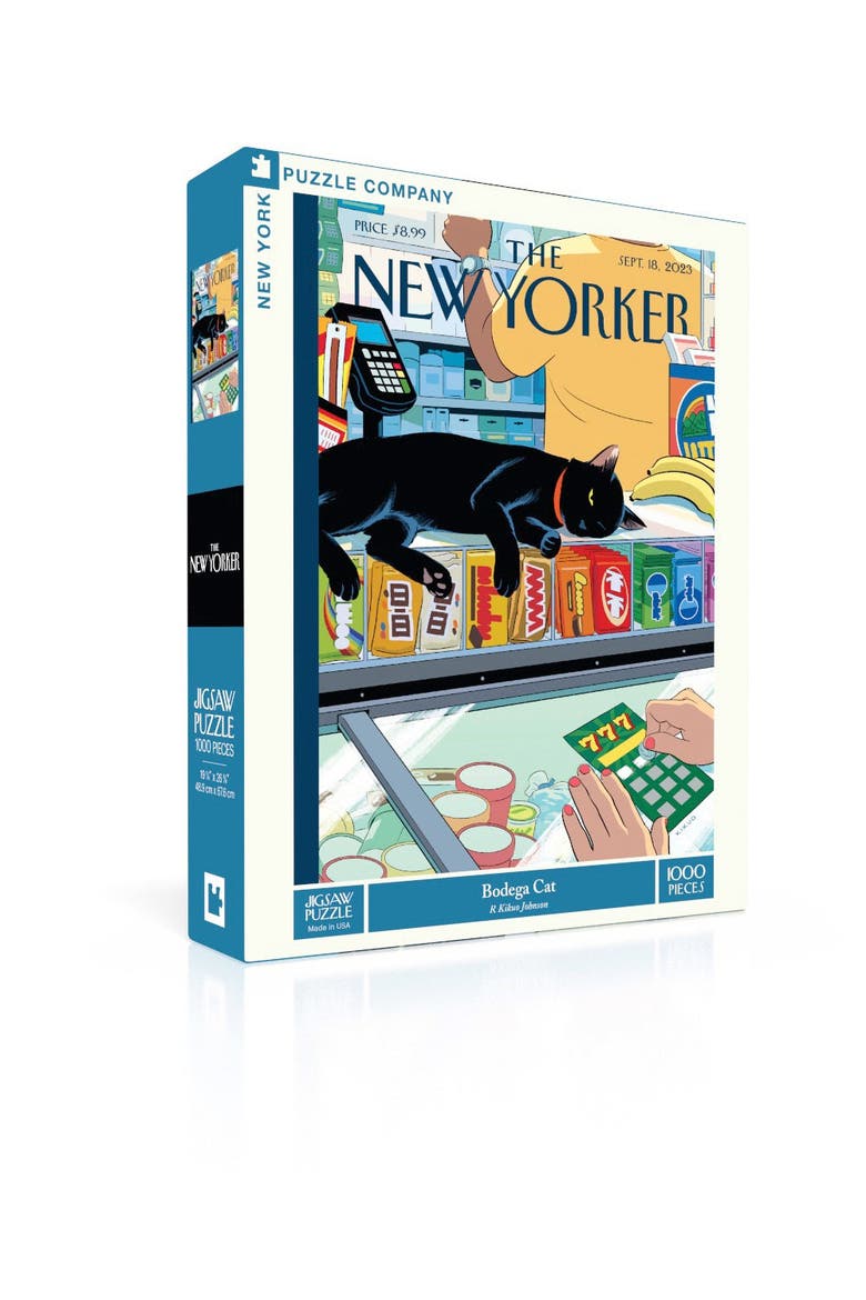 Bodega Cat 1000 Piece Puzzle, Alternate, color, No Color