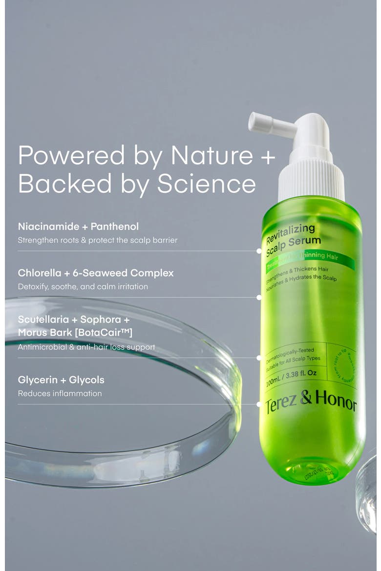 Revitalizing Scalp Serum, Alternate, color, Green