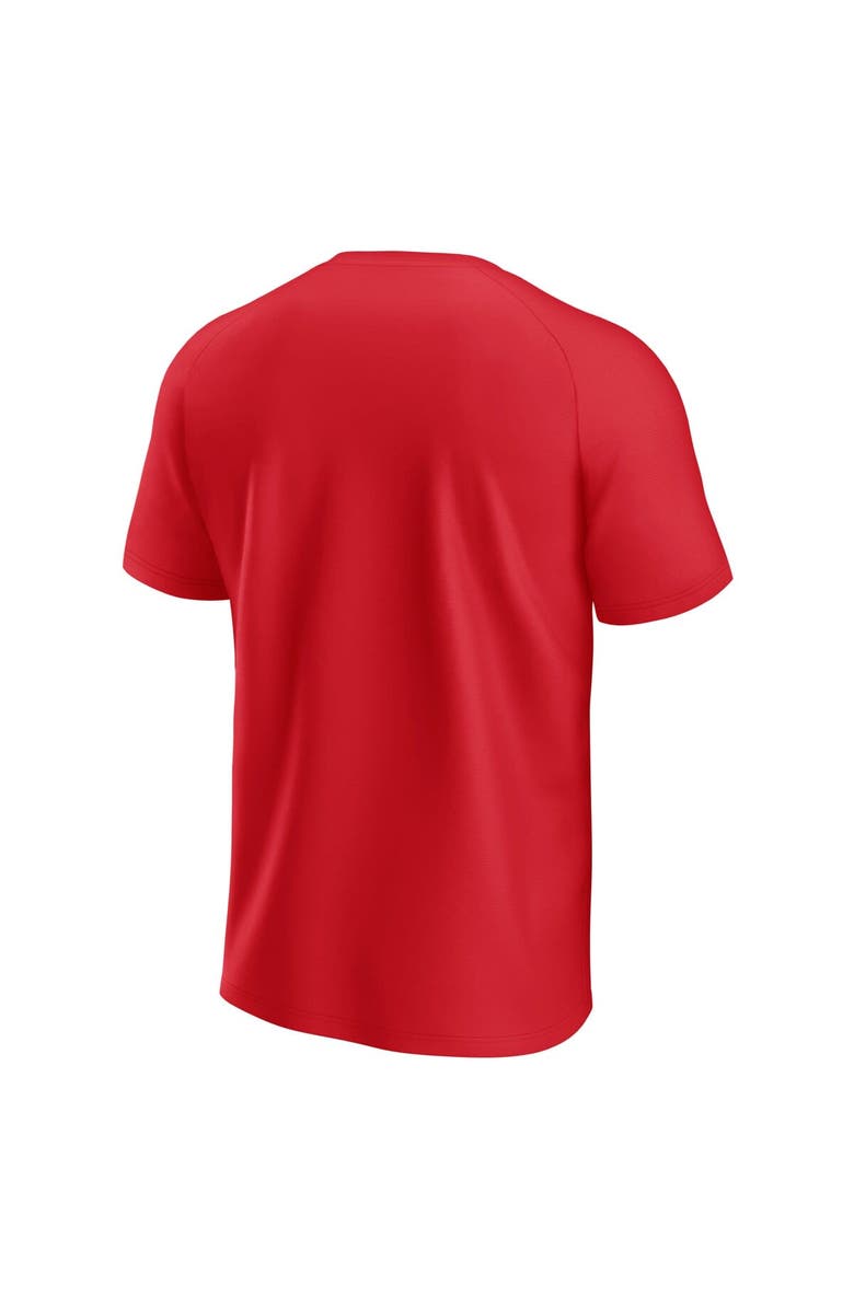 FANATICS Men's Fanatics  Red St. Louis Cardinals Raglan T-Shirt, Alternate, color, 