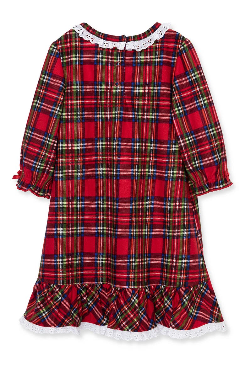Plaid Holiday Nightgown, Alternate, color, PLAID