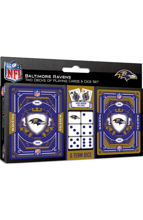 Baltimore Ravens Playing Cards & Dice