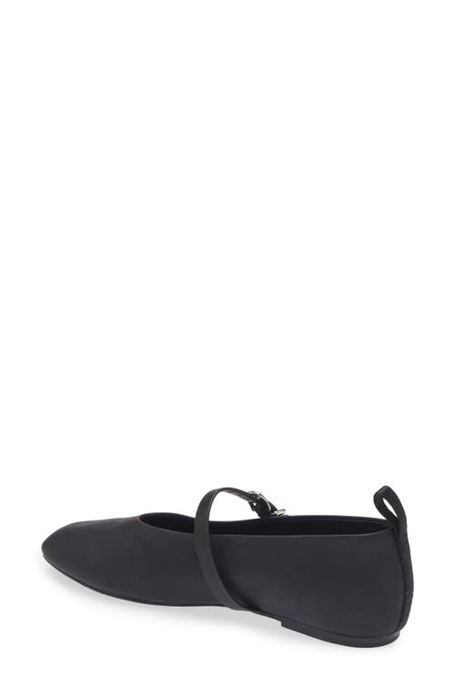 Rag & Bone Black Spire Mary Jane Ballerina Flats In Black