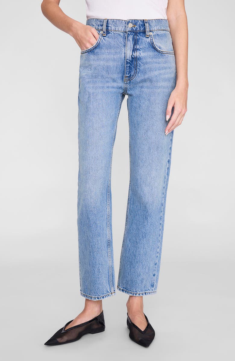 ANINE BING Kate Jean, Alternate, color, Arbor Blue