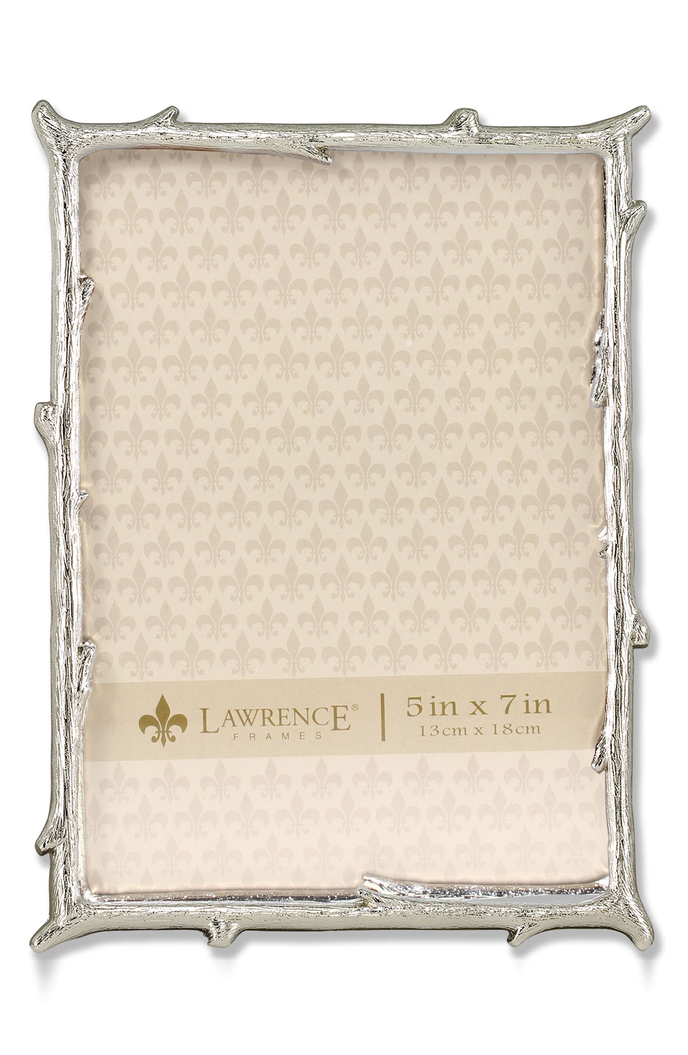Lawrence Frames Silvertone Branch 5" x 7" Photo Frame