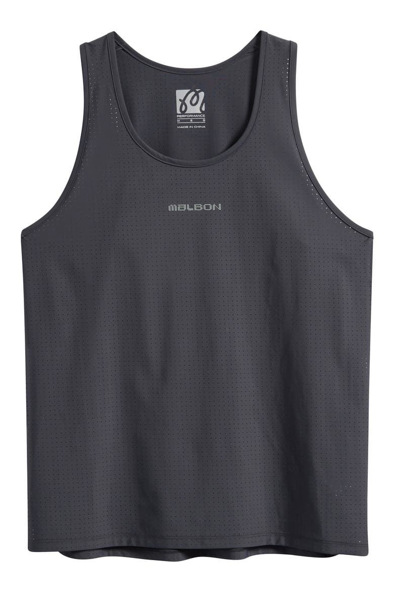 Run Club Mesh Tank, Alternate, color, JET BLACK
