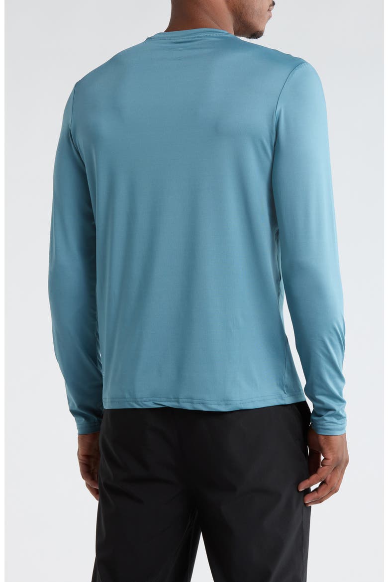 Fracture UPF 50+ Sun Shirt, Alternate, color, AEGEAN BLUE
