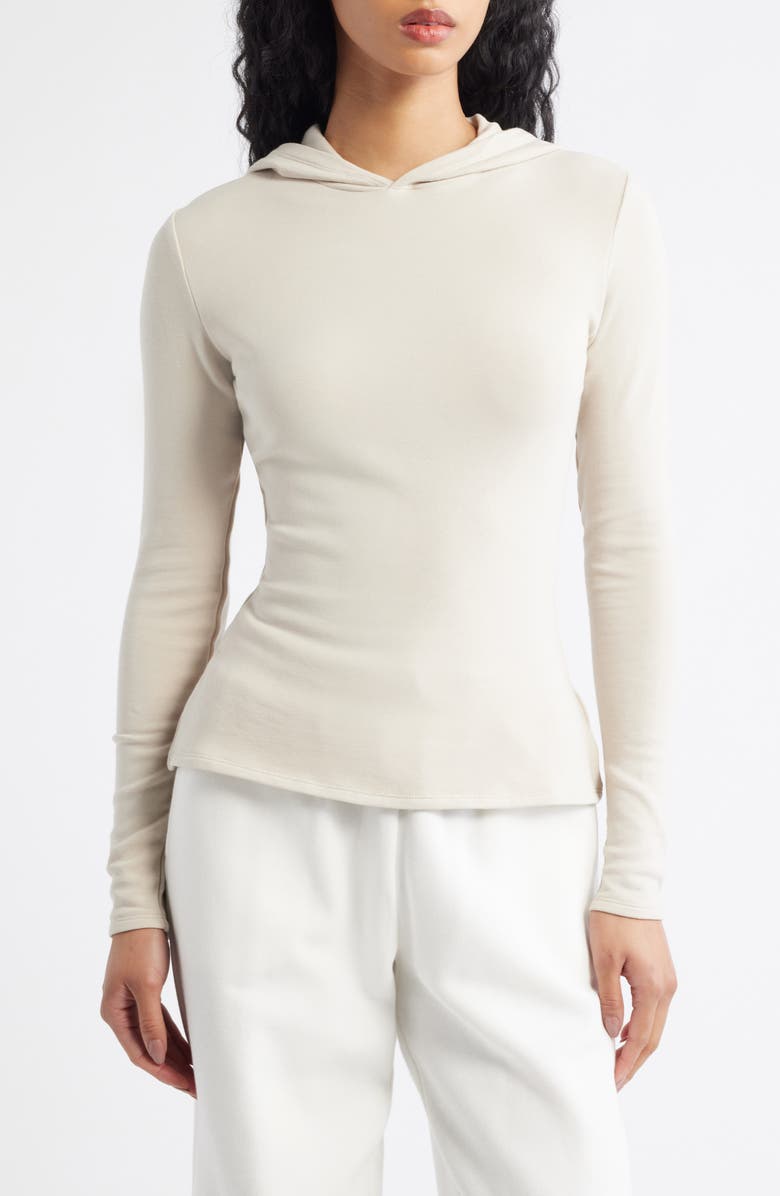 ARTLESS FOREVER Leni Hooded Top, Main, color, Stone