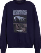 Undercover Graphic Cotton Fleece Sweatshirt