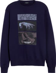Undercover Graphic Cotton Fleece Sweatshirt