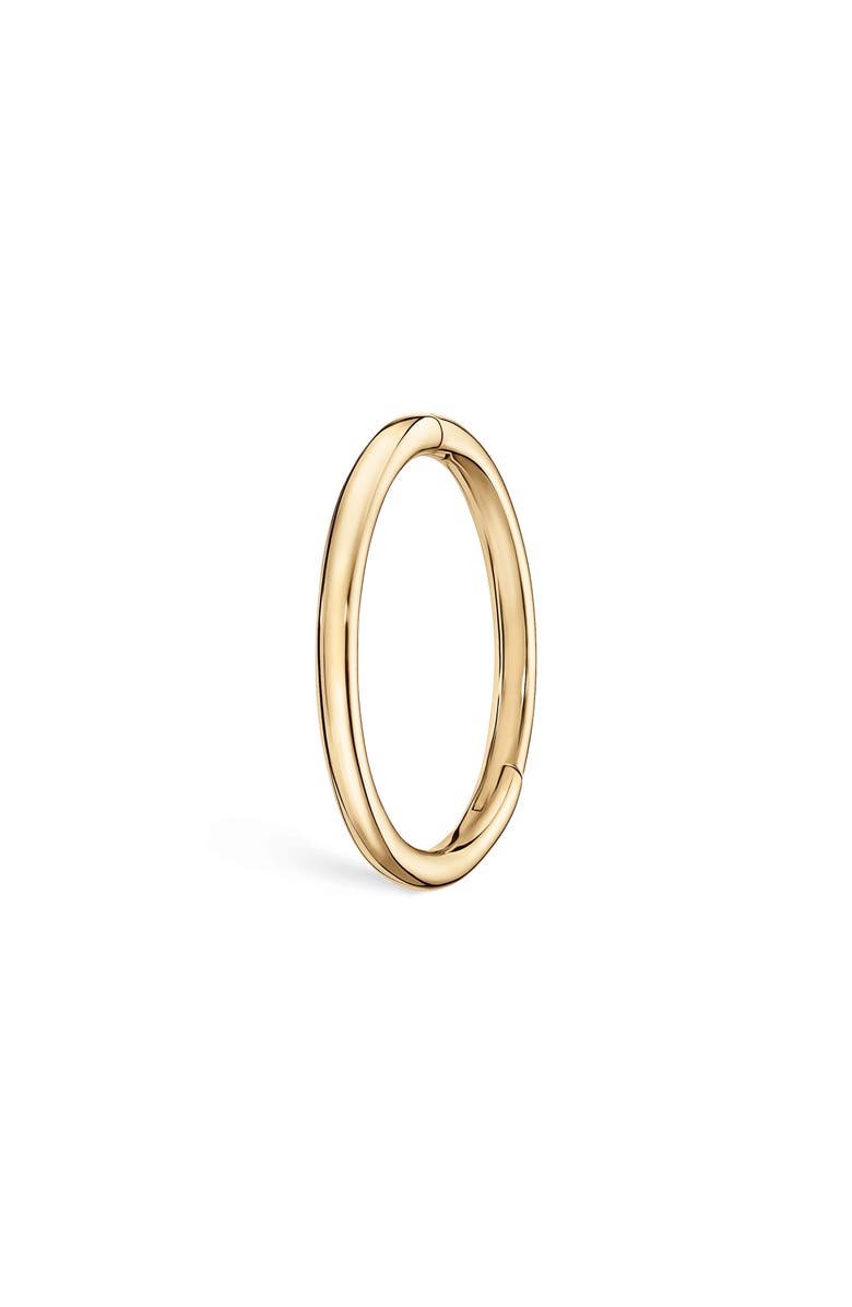 MARIA TASH Plain Clicker Hoop, Main, color, 14K Yellow Gold