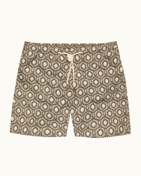 Bulldog Drawcord Mid-Length Classic Fit Drawcord Swim Shorts