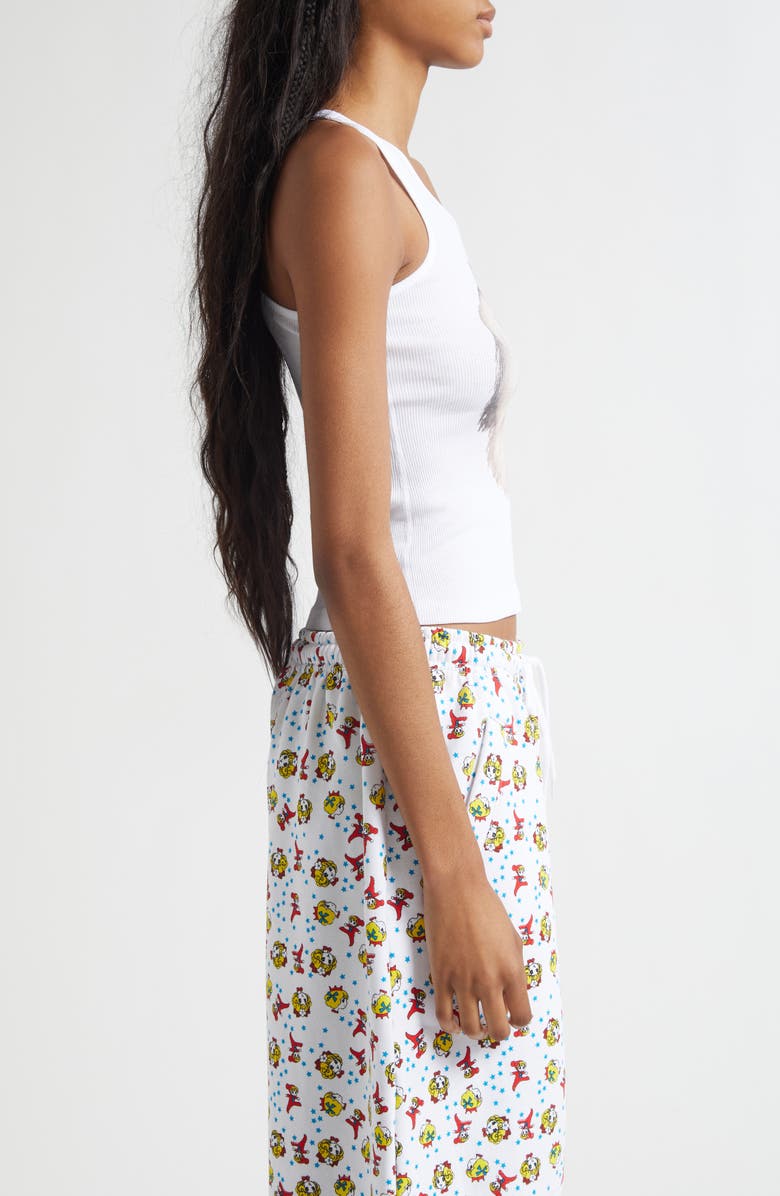 Ashley Williams Maltese Rib Graphic Tank, Alternate, color,