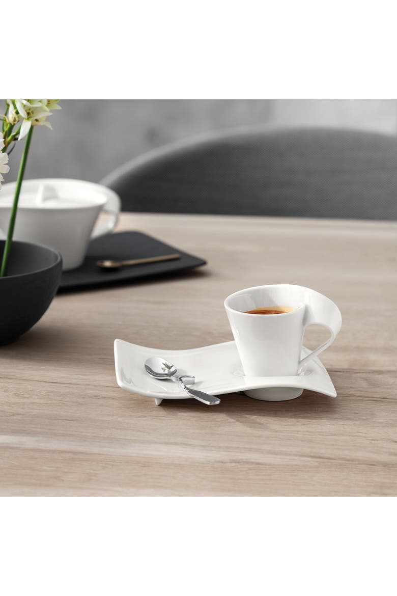 NewWave Caffè Key Item Coffee for 2, Alternate, color, white