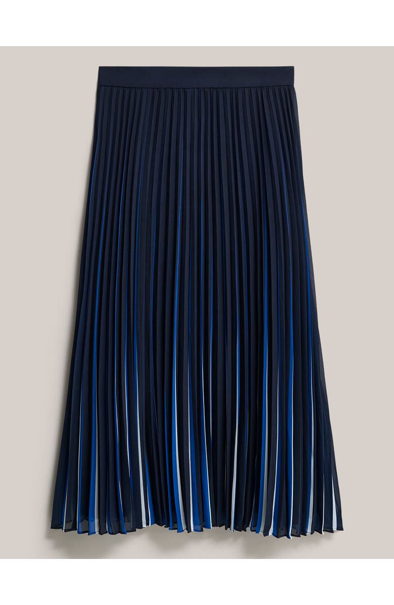 HOBBS LONDON Vida Skirt, Alternate, color, Navy Blue