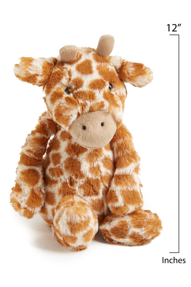 Bashful Giraffe Stuffed Animal, Alternate, color, TAN