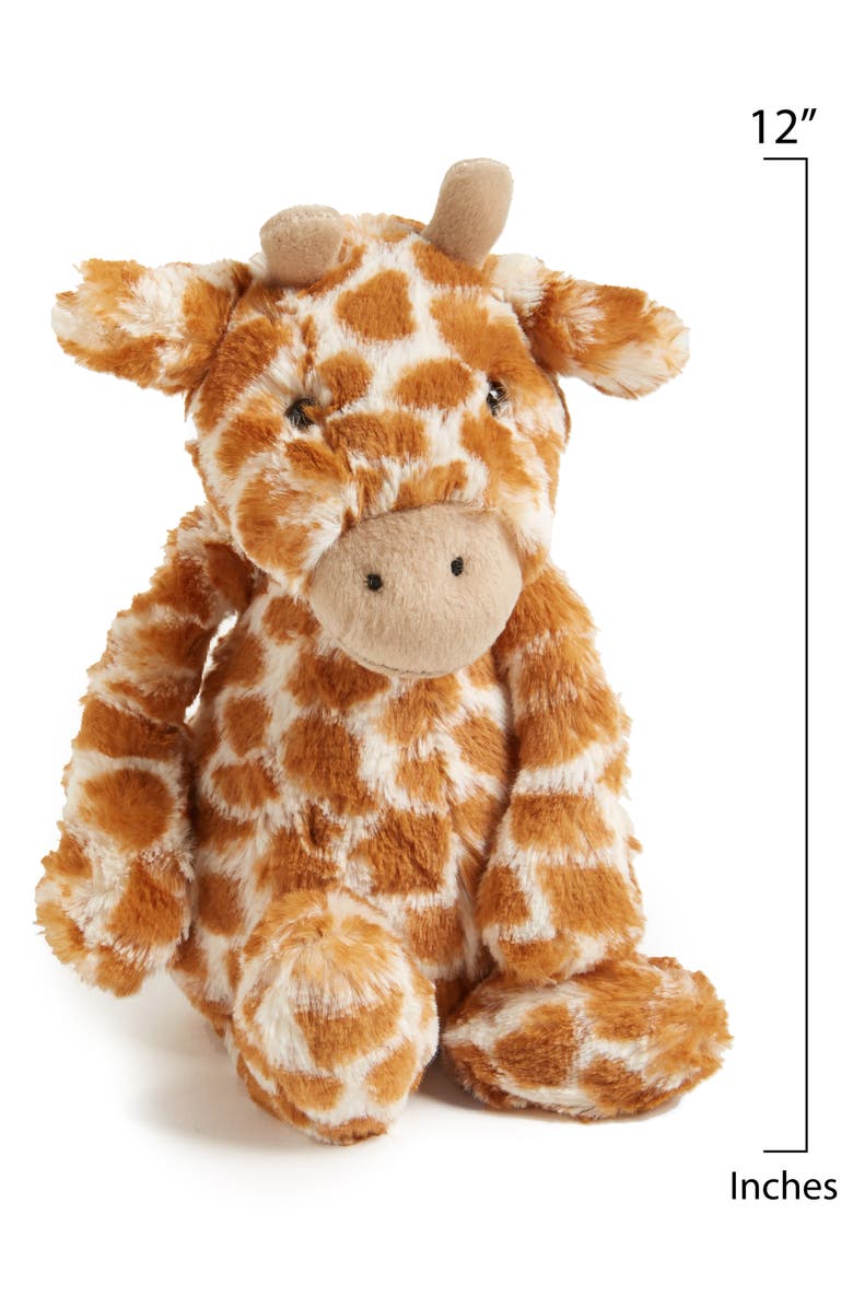 Jellycat Bashful Giraffe Stuffed Animal, Alternate, color, 