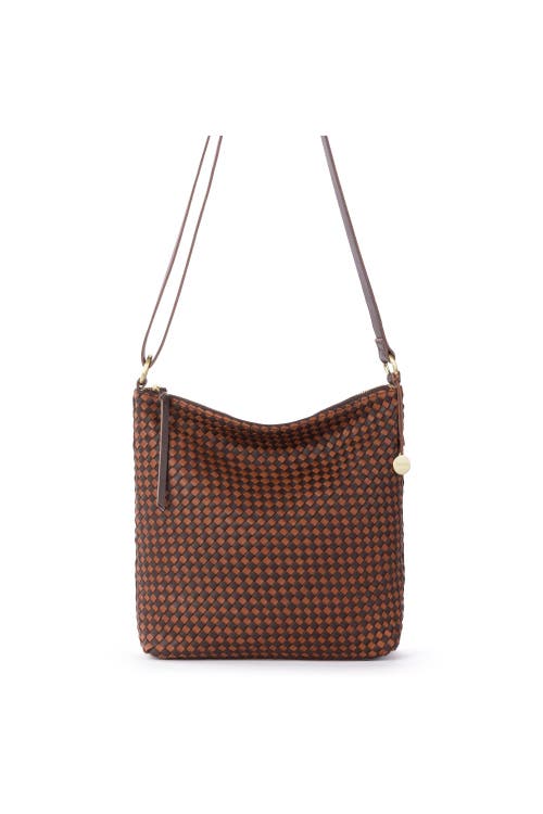 The Sak Lucia Crossbody Leather Bag In Brown