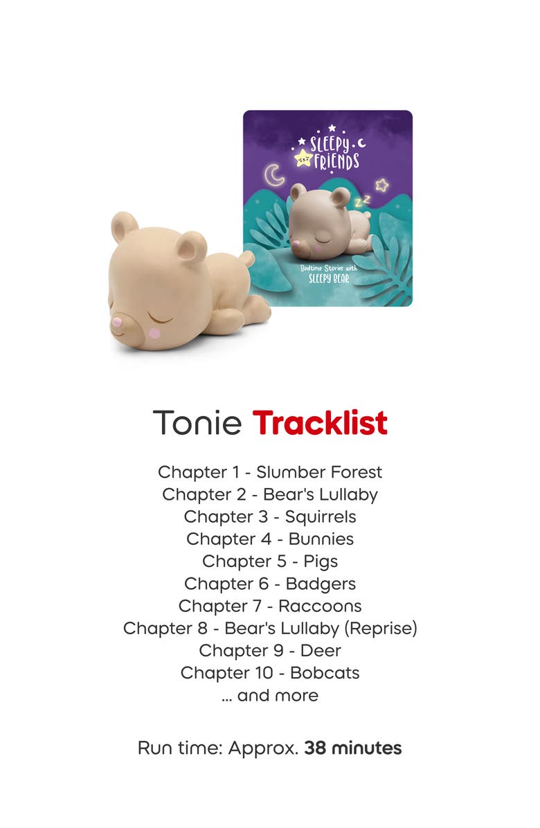 tonies Sleepy Friends Tonie Audio Character Bundle, Alternate, color, Multiple