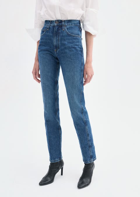 High Rise Jean in Denim