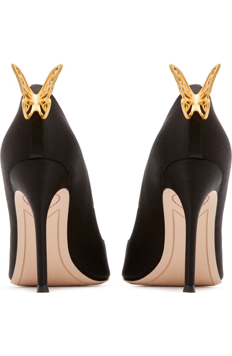 SOPHIA WEBSTER Mariposa Satin Pump, Alternate, color,
