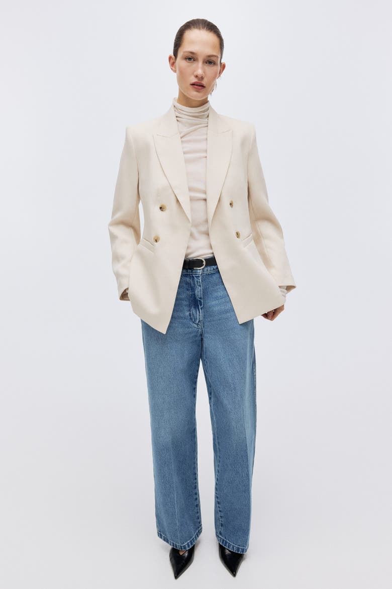 Blazer, Alternate, color, Light beige