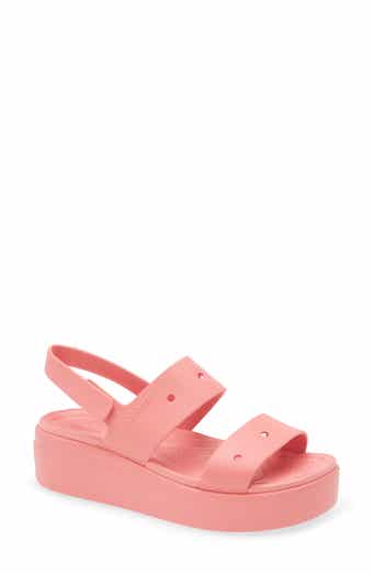CROCS Brooklyn Slingback Platform Wedge Sandal