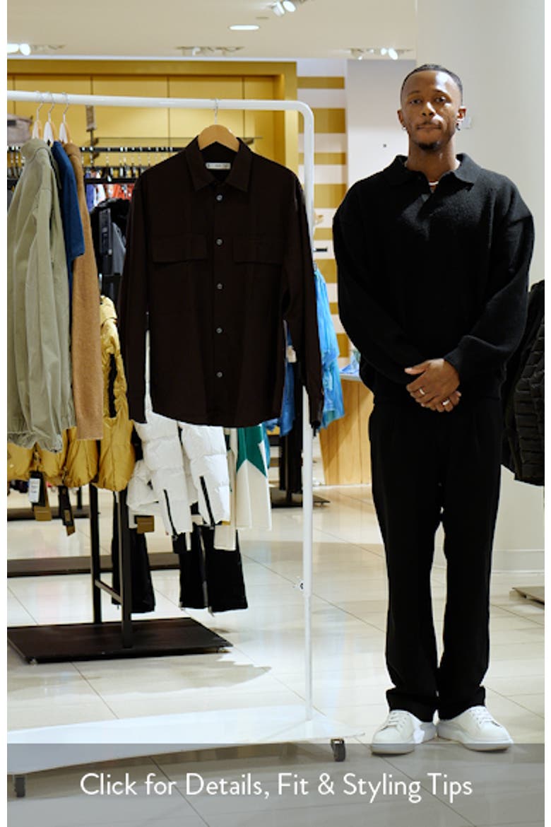 Slim Fit Chest Pocket Button-Up Shirt video