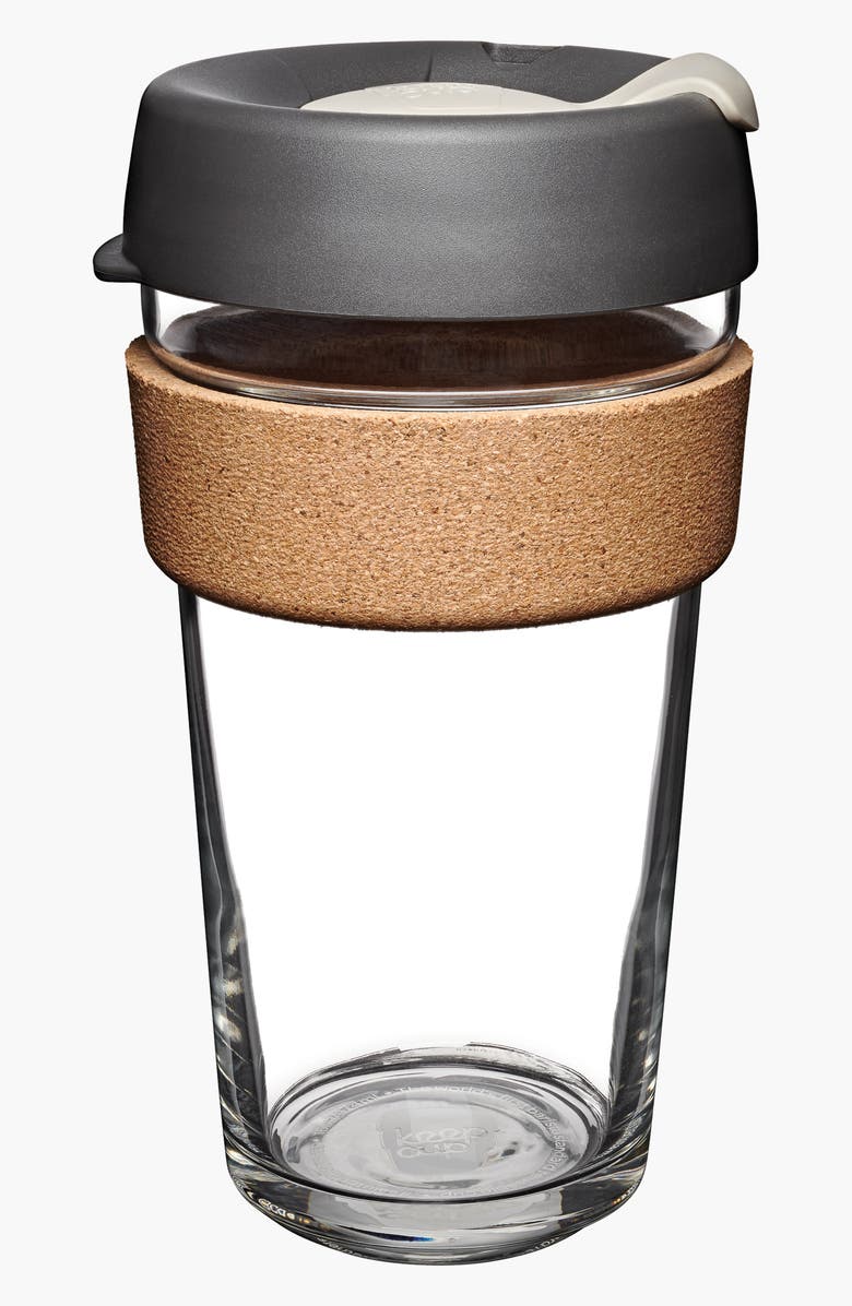 KEEPCUP Brew Cork Reusable Coffee Cup, Main, color, Press