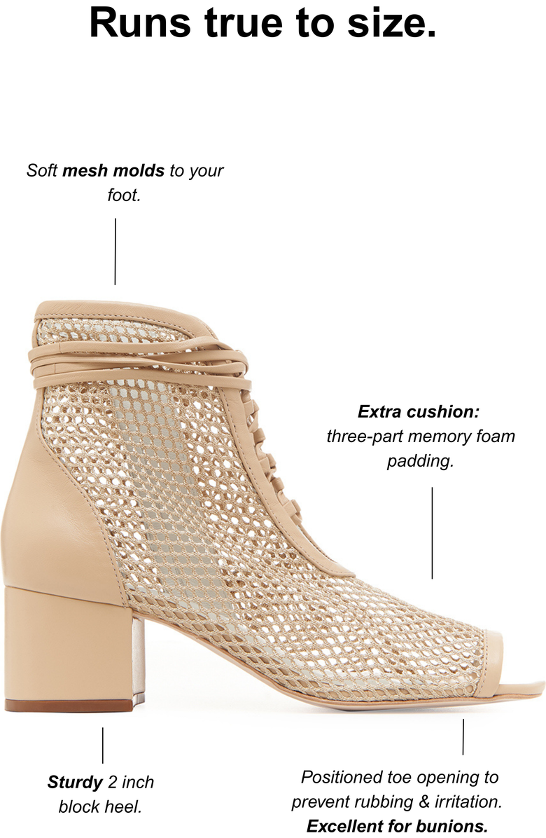 Daniella Shevel Nola Bootie, Alternate, color, Beige