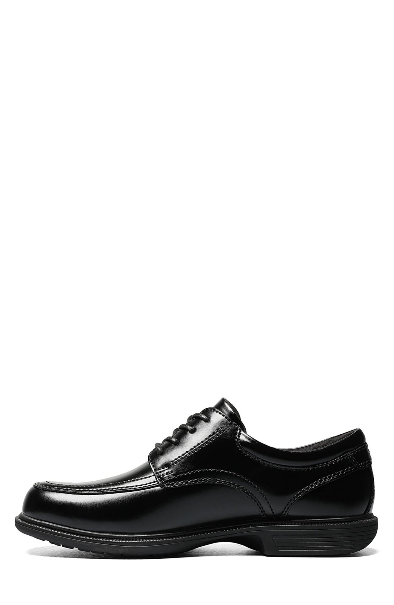NUNN BUSH Bourbon Street Leather Derby, Alternate, color, Black
