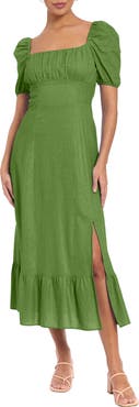 London Times Square Neck Maxi Dress