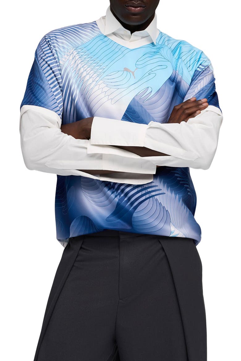 Pumatech-X Relaxed Jersey, Main, color, NEW NAVY